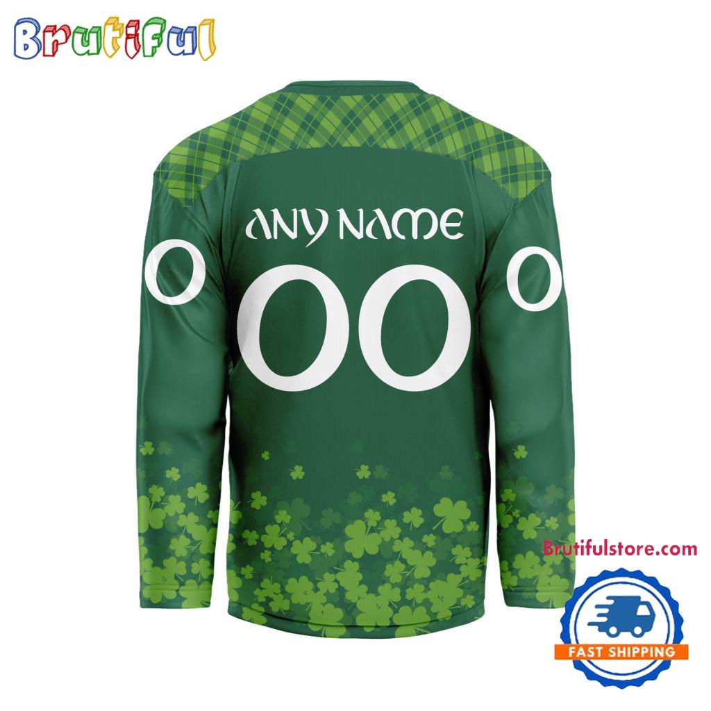 NHL Florida Panthers St.Patrick’s Day New Design Hockey Jersey
