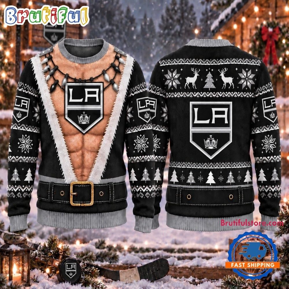 NHL Los Angeles Kings Funny Body Christmas Ugly Sweater
