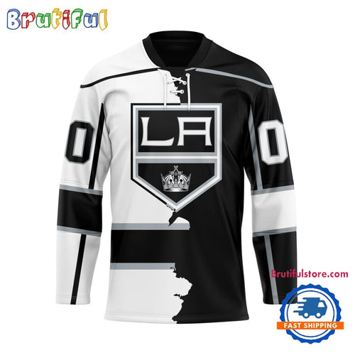 NHL Los Angeles Kings Home Mix Away New Design Hockey Jersey