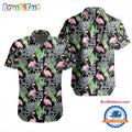 NHL Los Angeles Kings Special Flamingo Hawaiian Design Button Shirt