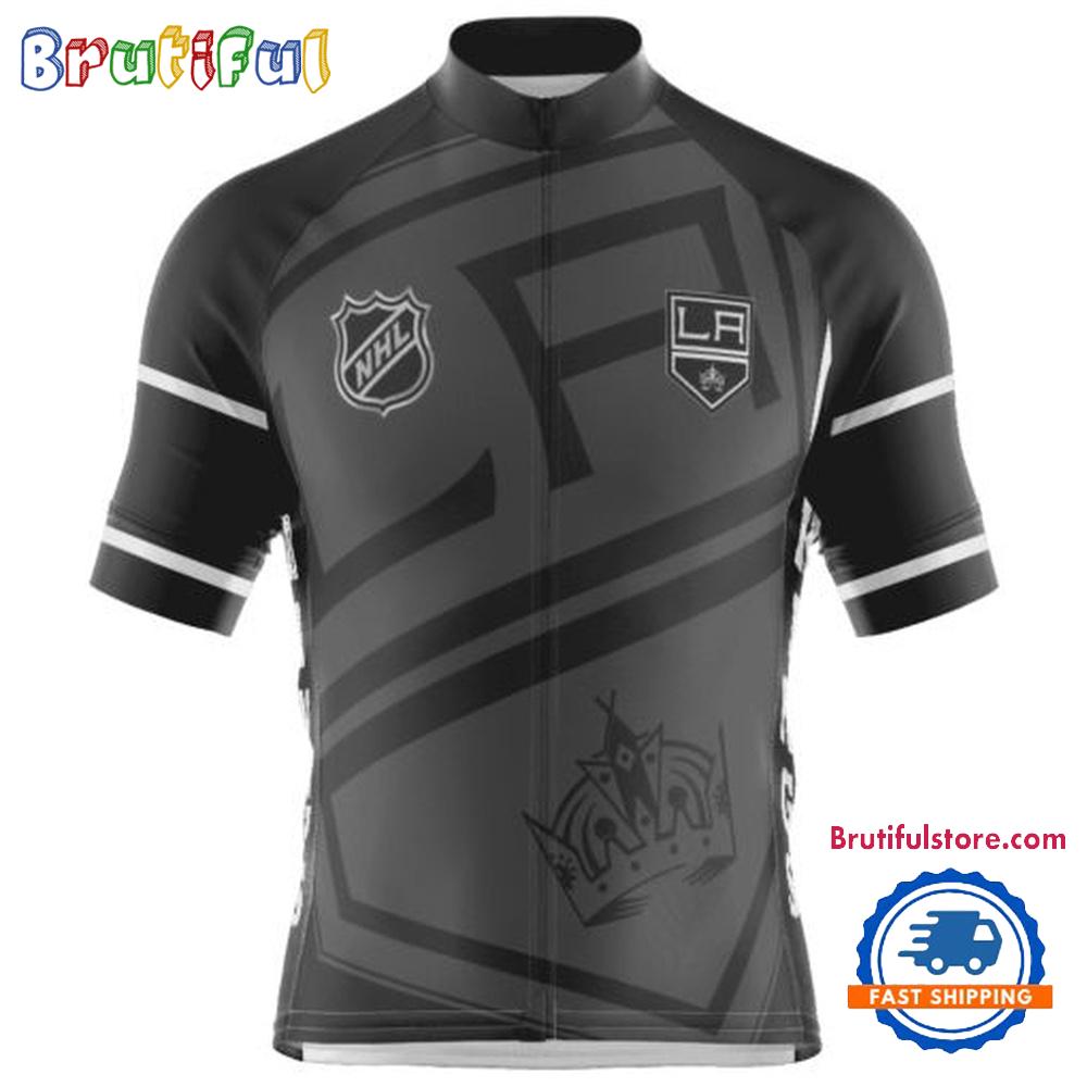NHL Los Angeles Kings Special Mono Cycling Jersey, Hockey Team Design Jersey