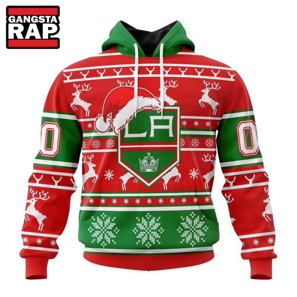 NHL Los Angeles Kings Specialized Unisex Christmas Is Coming Hoodie, T Shirt