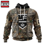 NHL Los Angeles Kings Specialized Unisex Vest Kits With Realtree Camo Hoodie, T Shirt