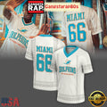 NHL Miami Dolphins In Madrid Game 2025 Custom Football Jersey