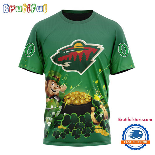 NHL Minnesota Wild Personalize St. Patrick’s Day Hockey Team T Shirt, Hoodie, Sweatshirt