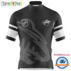 NHL Minnesota Wild Special Mono Cycling Jersey, Hockey Team Design Jersey