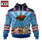 NHL Minnesota Wild Special Paw Patrol Kits Hoodie, T Shirt
