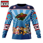 NHL Minnesota Wild Special Paw Patrol Kits Hoodie, T Shirt