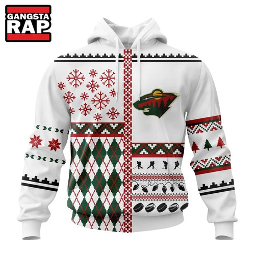 NHL Minnesota Wild Specialized Christmas Is Coming New Design Hoodie, T Shirt