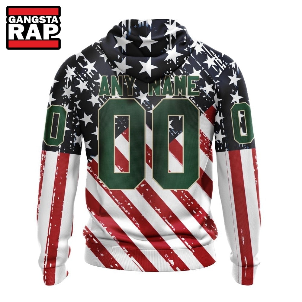 NHL Minnesota Wild Specialized Kits For Honor USS Military Hoodie, T Shirt