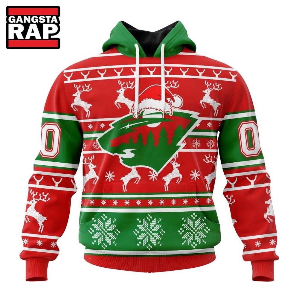 NHL Minnesota Wild Specialized Unisex Christmas Is Coming Hoodie, T Shirt