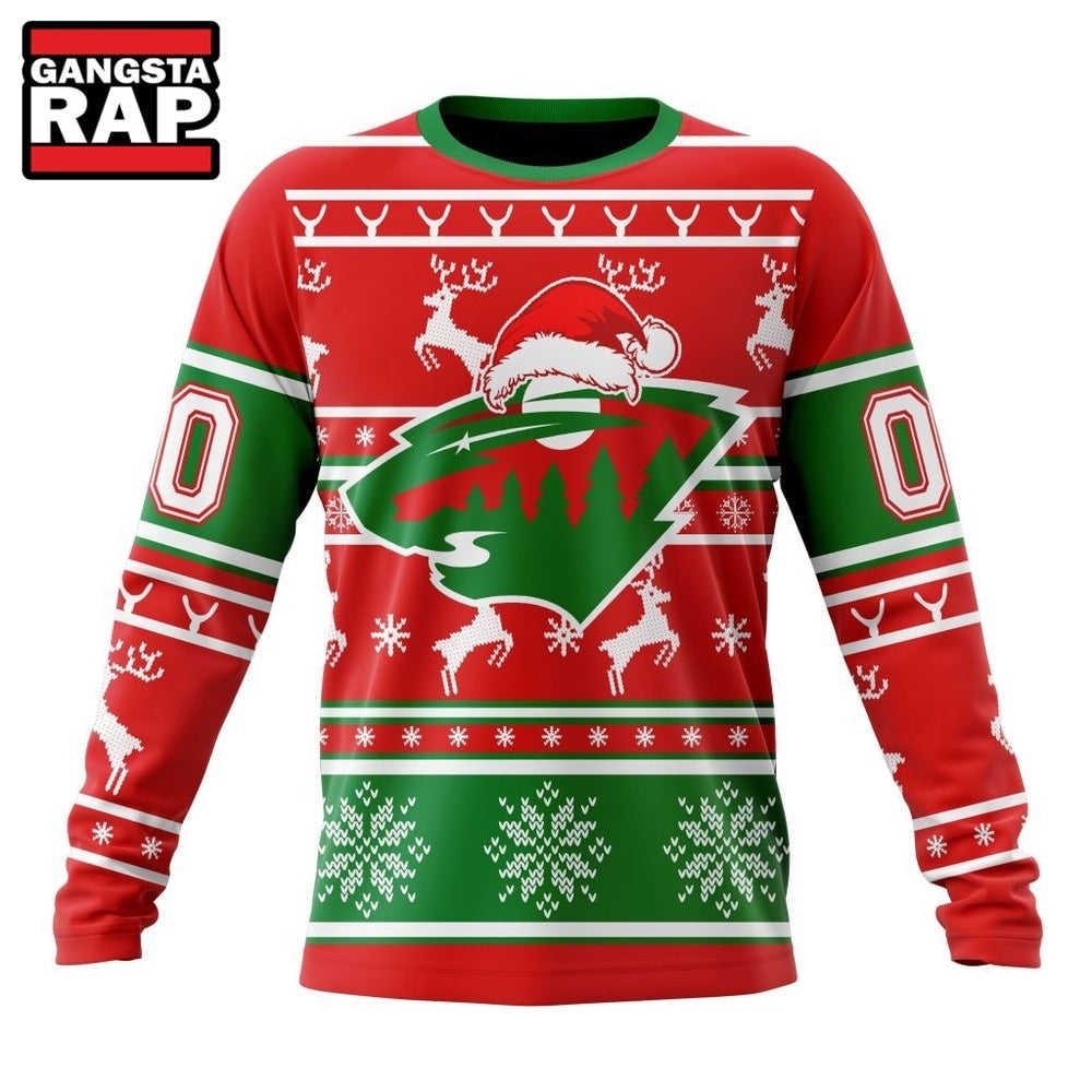 NHL Minnesota Wild Specialized Unisex Christmas Is Coming Hoodie, T Shirt