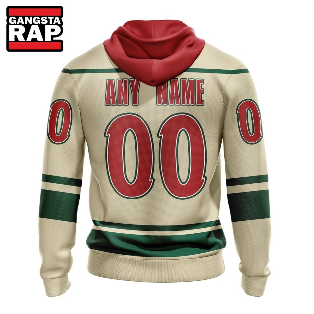 NHL Minnesota Wild Specialized Unisex Kits With Retro Concepts Hoodie, T Shirt