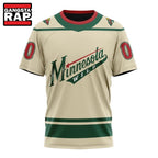 NHL Minnesota Wild Specialized Unisex Kits With Retro Concepts Hoodie, T Shirt