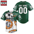 NHL Minnesota Wild x BB 8 D Star War Baseball Jersey
