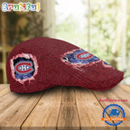NHL Montreal Canadiens Hockey Logo Team Design Jeff Cap
