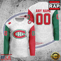 NHL Custom Name Number Montreal Canadiens Mexican Heritage New Design Hockey Jersey