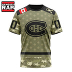 NHL Montreal Canadiens Special Camo Military Appreciation Hoodie, T Shirt