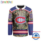NHL Montreal Canadiens Special Realtree Camo Hunting Hockey Jersey