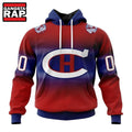 NHL Montreal Canadiens Special Retro Gradient Design Hoodie, T Shirt