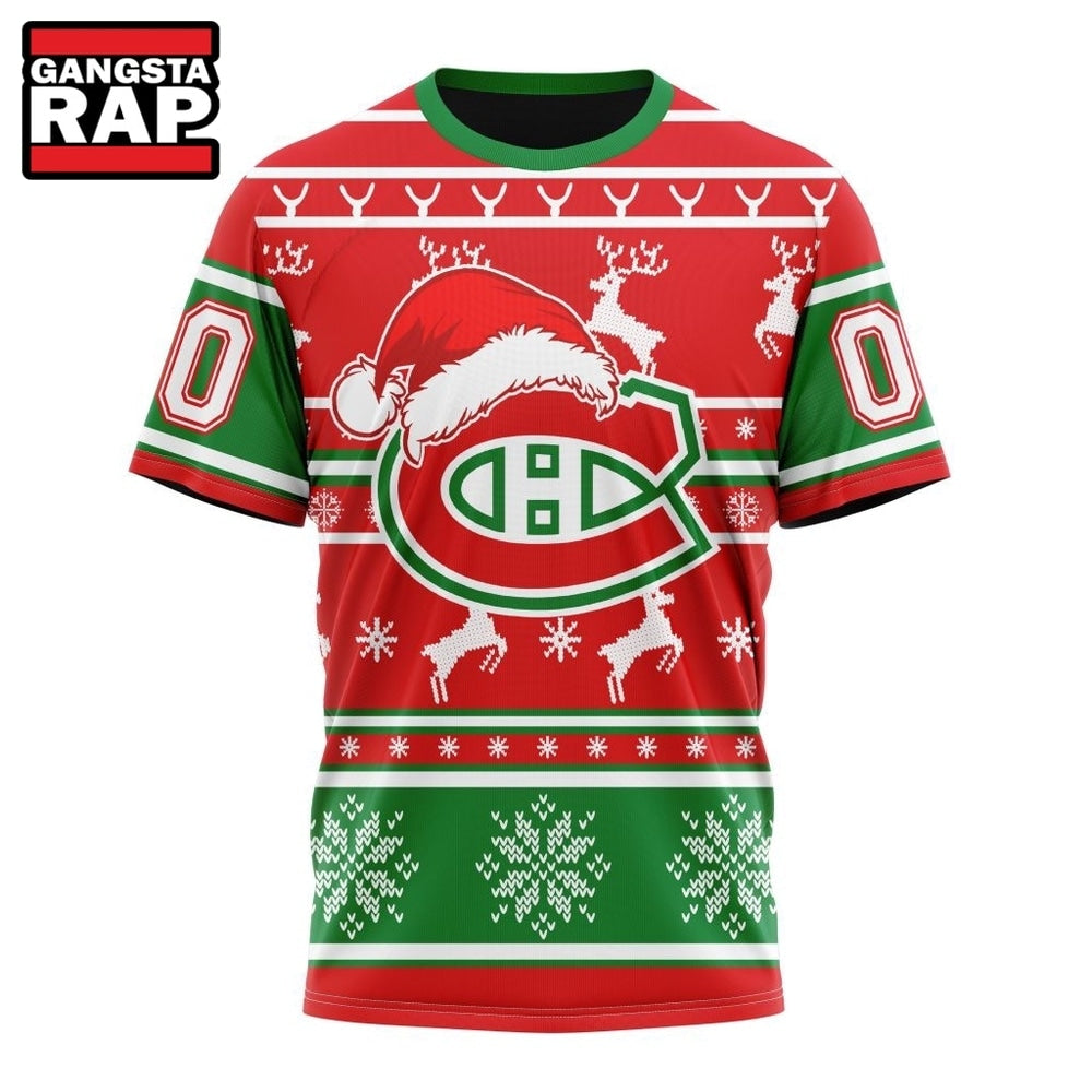 NHL Montreal Canadiens Specialized Unisex Christmas Is Coming Hoodie, T Shirt