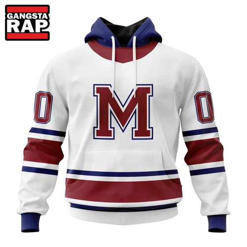 NHL Montreal Canadiens Specialized Unisex Kits With Retro Concepts Hoodie, T Shirt
