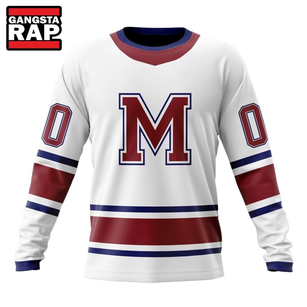 NHL Montreal Canadiens Specialized Unisex Kits With Retro Concepts Hoodie, T Shirt