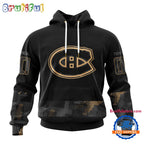 NHL Montreal Canadiens Veterans Military Appreciation Design Hoodie, Sweatshirt, TShirt