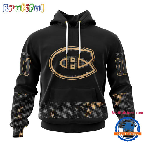 NHL Montreal Canadiens Veterans Military Appreciation Design Hoodie, Sweatshirt, TShirt