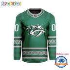 NHL Nashville Predators For St.Patrick’s Day Limited New Hockey Jersey