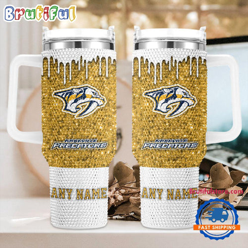 NHL Nashville Predators Personalized Stanley Diamond Tumbler 40oz