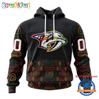 NHL Nashville Predators Special Design For Black History Month Hoodie, TShirt, Sweatshirt