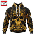 NHL Nashville Predators Special Design Halloween With Skull Art Hoodie, T Shirt
