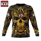 NHL Nashville Predators Special Design Halloween With Skull Art Hoodie, T Shirt