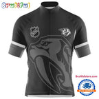 NHL Nashville Predators Special Mono Cycling Jersey, Hockey Team Design Jersey