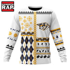 NHL Nashville Predators Specialized Christmas Is Coming New Design Hoodie, T Shirt