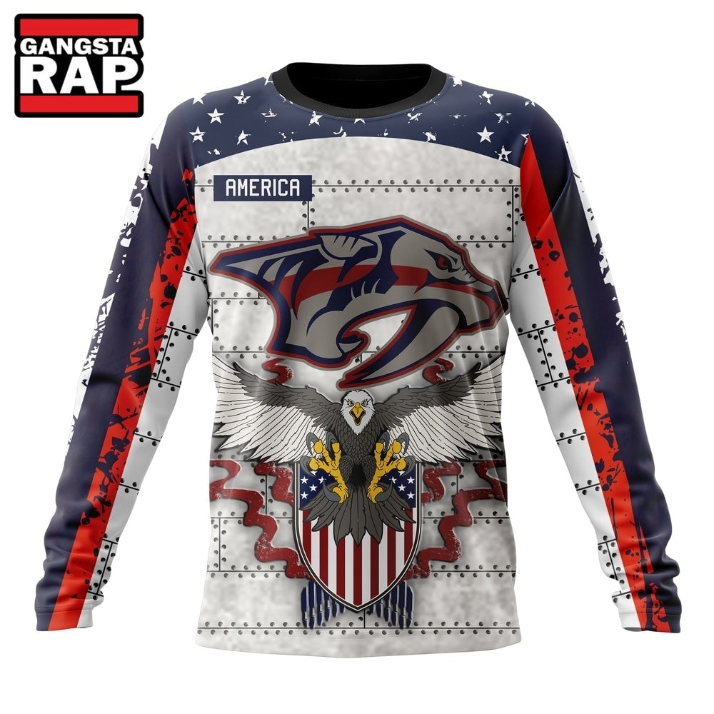 NHL Nashville Predators Specialized In US Concepts Unisex Hoodie, T Shirt