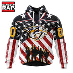 NHL Nashville Predators Specialized Kits For Honor USS Military Hoodie, T Shirt