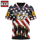 NHL Nashville Predators Specialized Kits For Honor USS Military Hoodie, T Shirt