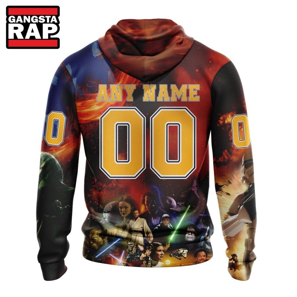 NHL Nashville Predators x Star War Specialized Design Hoodie, T Shirt