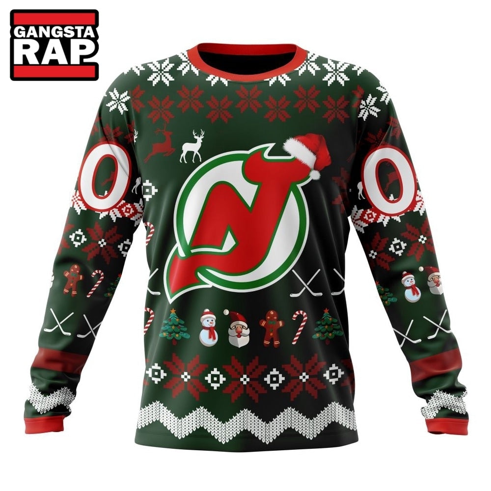 NHL New Jersey Devils Hockey Christmas Is Coming 2026 Hoodie, T Shirt
