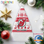 NHL New Jersey Devils Hockey Team Christmas Hat, Sport Santa Hats, Christmas Hat Gift