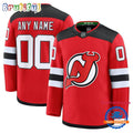 NHL New Jersey Devils Home Premium Custom Hockey Jersey
