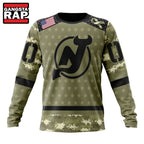 NHL New Jersey Devils Special Camo Military Appreciation Hoodie, T Shirt