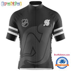 NHL New Jersey Devils Special Mono Cycling Jersey, Hockey Team Design Jersey
