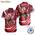 NHL New Jersey Devils Special Movies Character Halloween Design Hawaiian Button Shirt