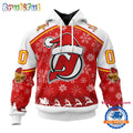 NHL New Jersey Devils Special Santa Hats Logo Team Merry Christmas Hoodie, TShirt, Sweatshirt