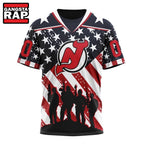 NHL New Jersey Devils Specialized Kits For Honor USS Military Hoodie, Hoodie T-Shirt