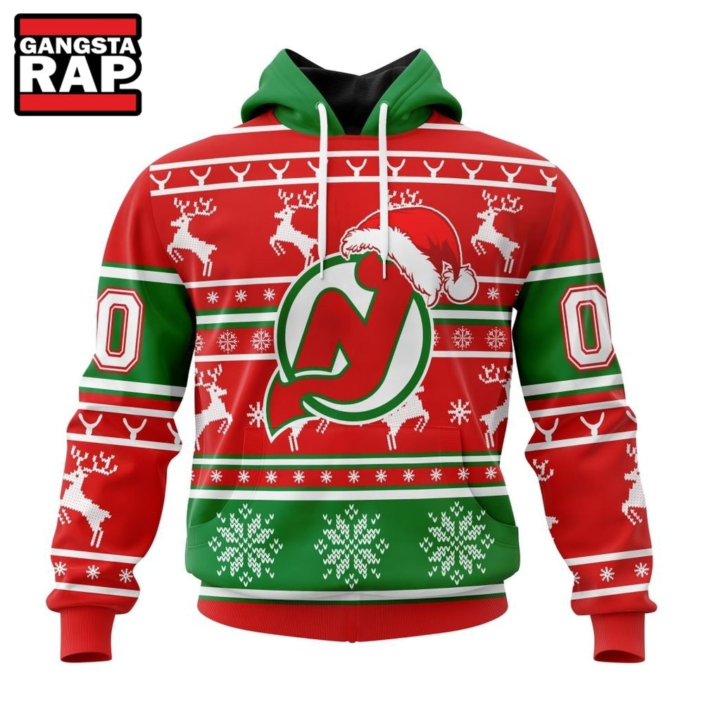 NHL New Jersey Devils Specialized Unisex Christmas Is Coming Hoodie, T Shirt