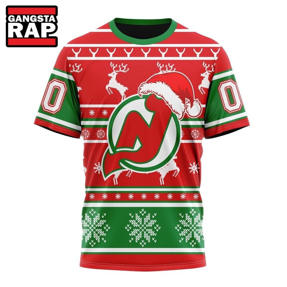 NHL New Jersey Devils Specialized Unisex Christmas Is Coming Hoodie, T Shirt